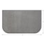 Grey Woven Chenille Washable Kitchen Mat, 20x34
