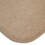 Tan Woven Chenille Washable Kitchen Mat, 20x34