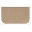 Tan Woven Chenille Washable Kitchen Mat, 20x34