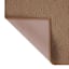 Brown Knitted Interlock Gel Back Washable Accent Rug, 21x34