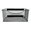Black Metal Mesh Magnetic Organizer, Large