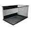 Black Metal Mesh Magnetic Organizer, Medium