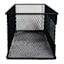 Black Metal Mesh Magnetic Organizer, Medium