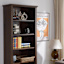 Lorraine Wooden Shelf, Walnut Finish