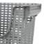 Crossover Weave Stackable Storage Basket, Grey