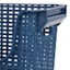 Crossover Weave Stackable Storage Basket, Navy Blue
