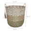 Sage Round Paper Storage Basket, Large