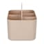 5-Compartment Office Caddy Organizer, Tan