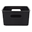 Doric Black Storage Basket, Small