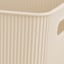 Doric Tan Storage Basket, Small