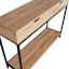 Honeybloom Burnaby Wood & Metal Console Table
