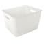 Doric White Storage Basket, Large