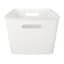 Doric White Storage Basket, Large