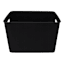 Doric Black Storage Basket, Large