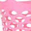 Pink Flexible Laundry Hamper, 30l