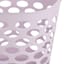 Lavender Flexible Laundry Hamper, 30l