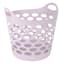 Lavender Flexible Laundry Hamper, 30l