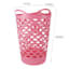 Pink Flexible Laundry Hamper, 60l