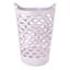 Lavender Flexible Laundry Hamper, 60l