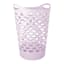 Lavender Flexible Laundry Hamper, 60l