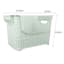 Crossover Weave Stackable Storage Basket, Mint