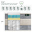 Zinus Green Tea Hybrid King Mattress, 12"