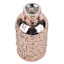 Pink Mercury Glass Bud Vase, 3.5"
