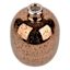 Brown Mercury Glass Bud Vase, 5.5"