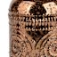 Brown Mercury Glass Bud Vase, 3.5"