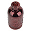Red Mercury Glass Bud Vase, 3.5"