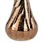 Brown Mercury Glass Bud Vase, 6"