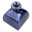 Blue Mercury Glass Bud Vase, 4"
