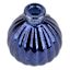Blue Mercury Glass Bud Vase, 4"
