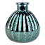 Green Mercury Glass Bud Vase, 4"