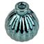 Green Mercury Glass Bud Vase, 4"