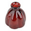 Red Glass Bud Vase, 4"