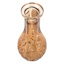 Orange Glass Bud Vase, 6.5"