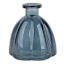 Blue Glass Bud Vase, 4"