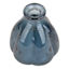 Blue Glass Bud Vase, 4"