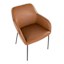 Honeybloom Destin Dining Chair, Cognac