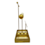 Providence Gold Metal & Fabric Jewelry Stand