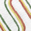 Multicolor Rainbow Tufted Bath Rug, 20x30