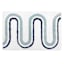 Blue Rainbow Tufted Bath Rug, 20x30