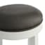 Providence Victoria Backless Barstool, White