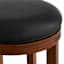 Providence Victoria Backless Counter Stool, Walnut