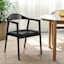 Crosby St. Bishop Dining Chair, Black