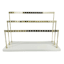 3-Tier Gold Earring Organizer