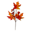Orange Berries & Leaves Pick, 12"