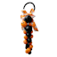 Matte Black & Orange Bell Door Hanger, 14.5"