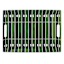 Green Football Field Serving Tray, 19x14
